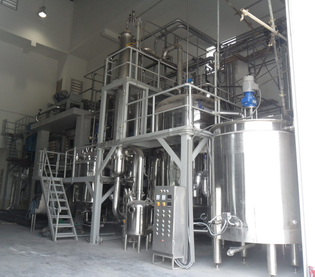 เครื่องระเหยเข้มข้น-Evaporator-1000L/hr